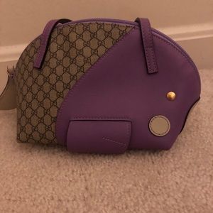 Authentic Gucci kids fish purse